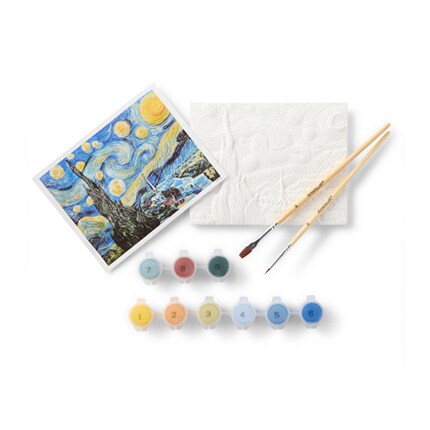 Paint by number kit