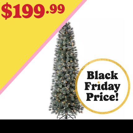 7ft. Pre-Lit Stella Pine Tree by Ashland $199.99 at Black Friday Pricing