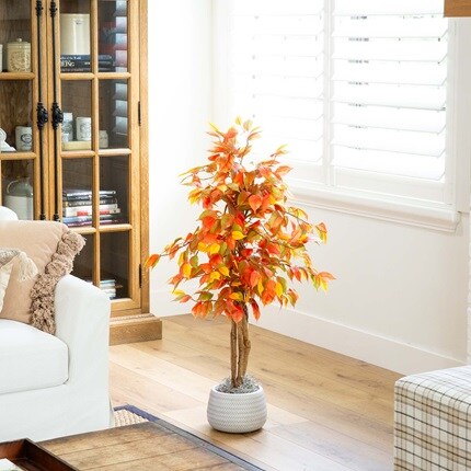 Fall Floral Trees