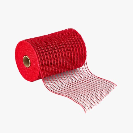 Rouleau de maille rouge