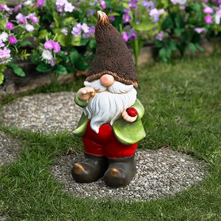 Garden gnome statue