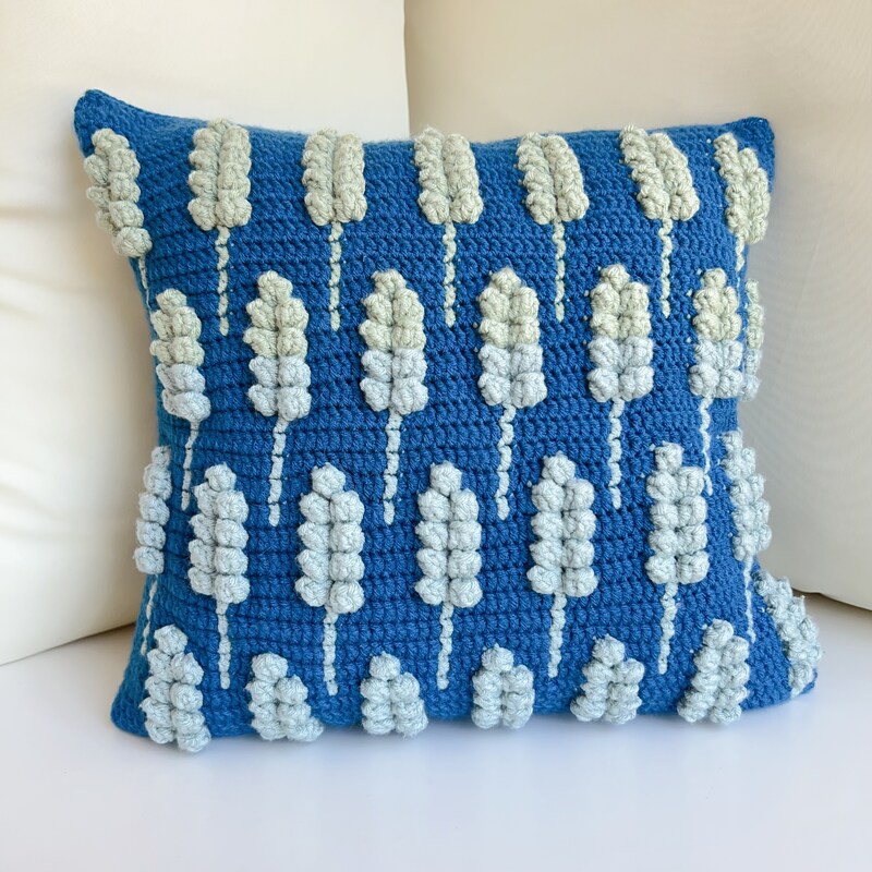 blue pillow