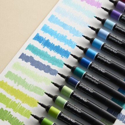 Winsor & Newton ProMarkers in assorted colors