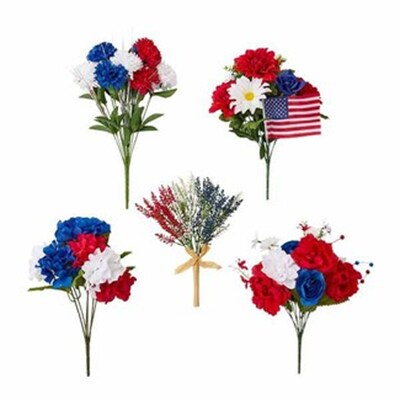 Red,White & BlueBushes