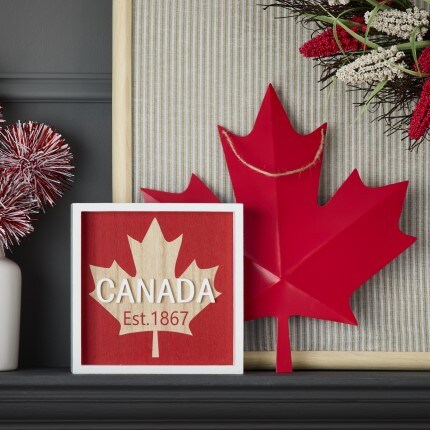 Canada Day Décor