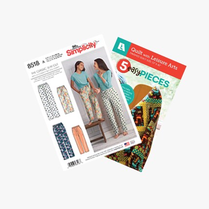 two sewing patterns