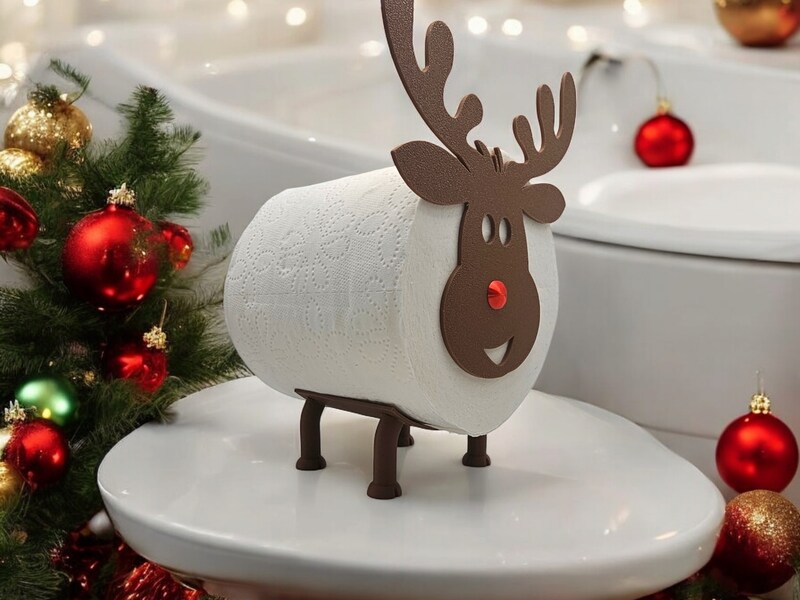 reindeer bathroom