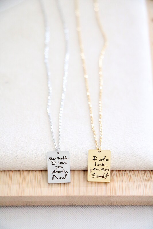 Handwriting Jewelry