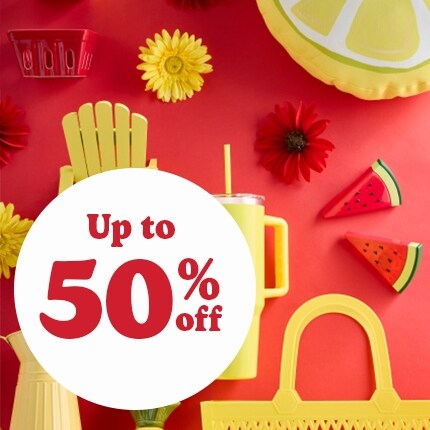 Summer decor up to 50% off