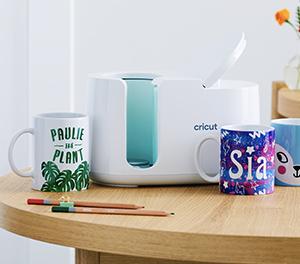 Cricut Mug Press and mugs