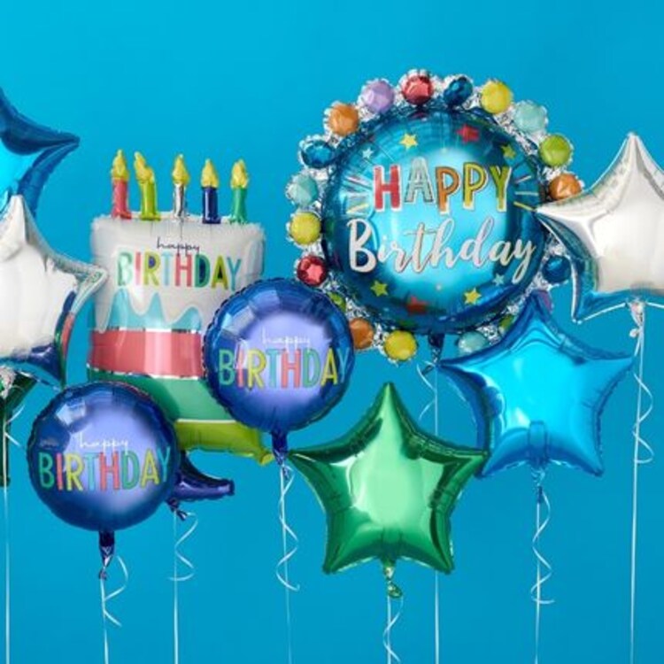 Inflated Foil Balloons