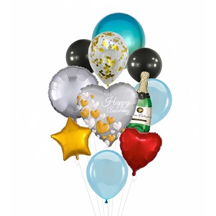 anniversary themed balloons