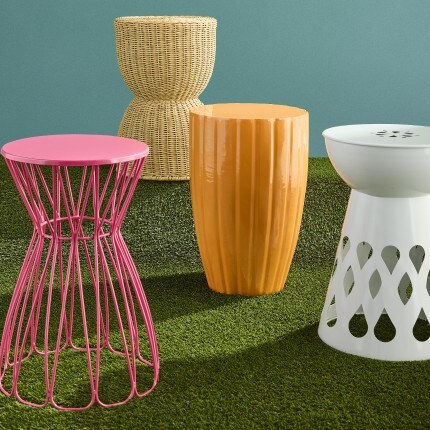 Summer outdoor stools