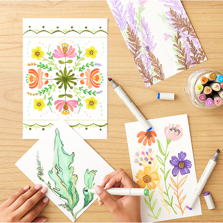 paint by number drawings kits