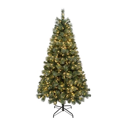 7 ft. Pre-Lit Celebration Pine Tree