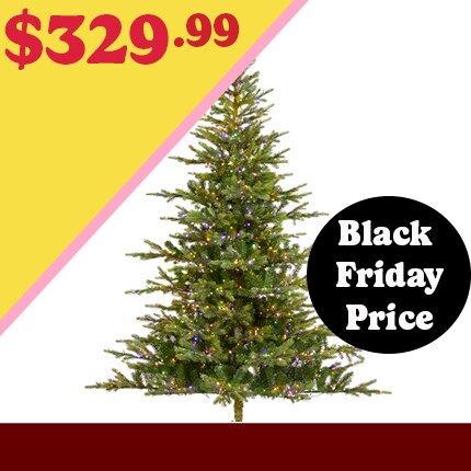 7.5ft Pre-Lit Green Full Fir $826.99 at Black Friday Pricing