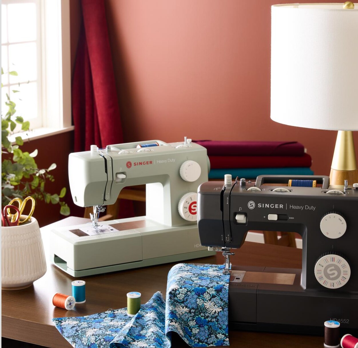 image of two sewing machines