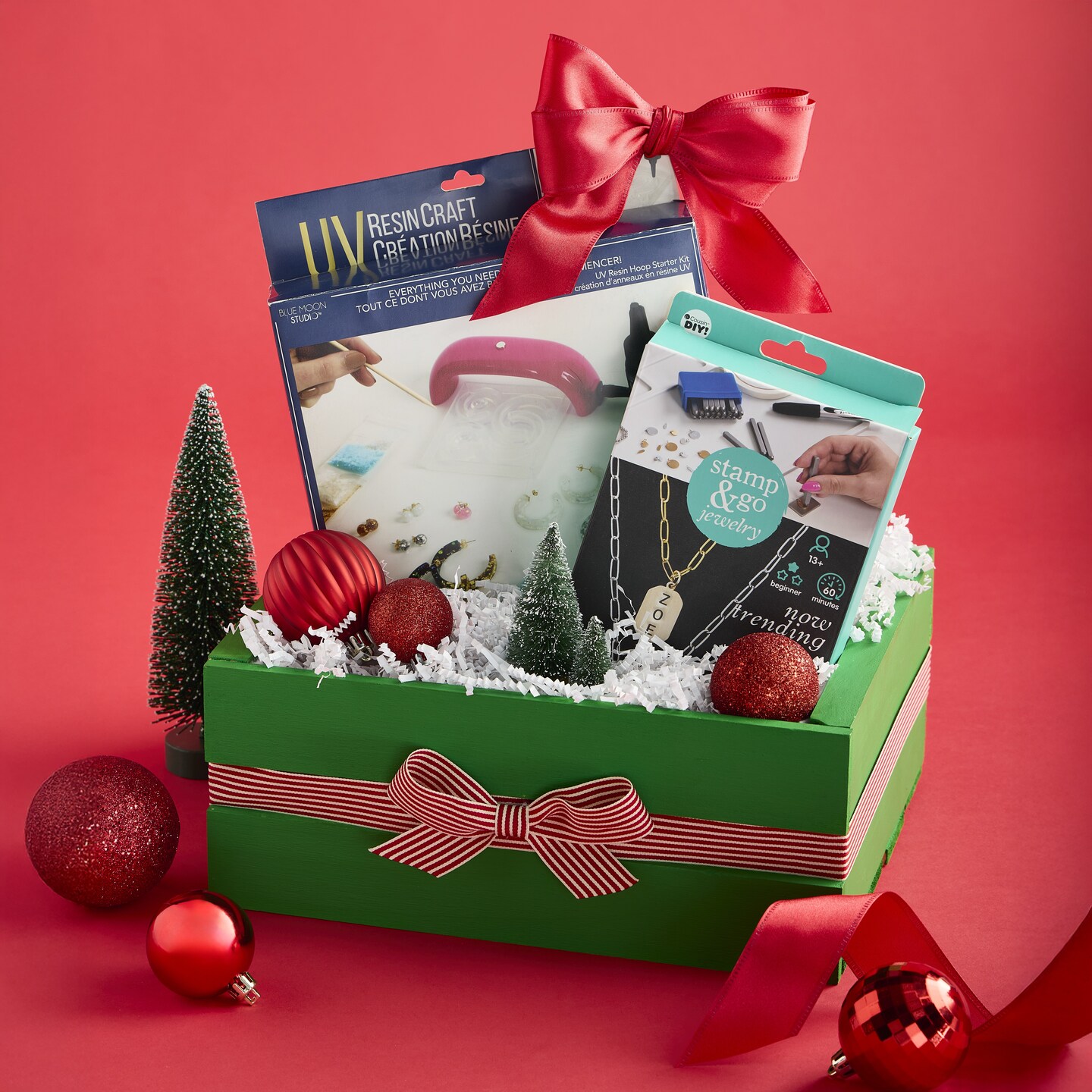 DIY Holiday Gift Crate