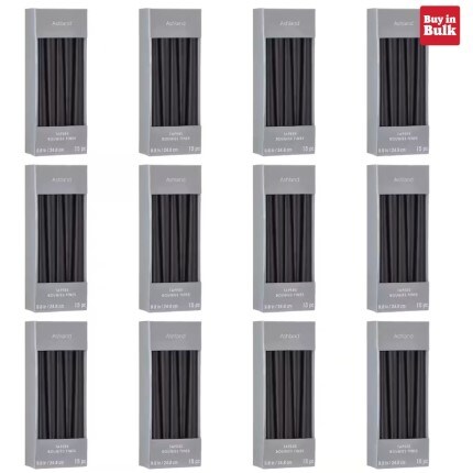 Bulk black tapper candles