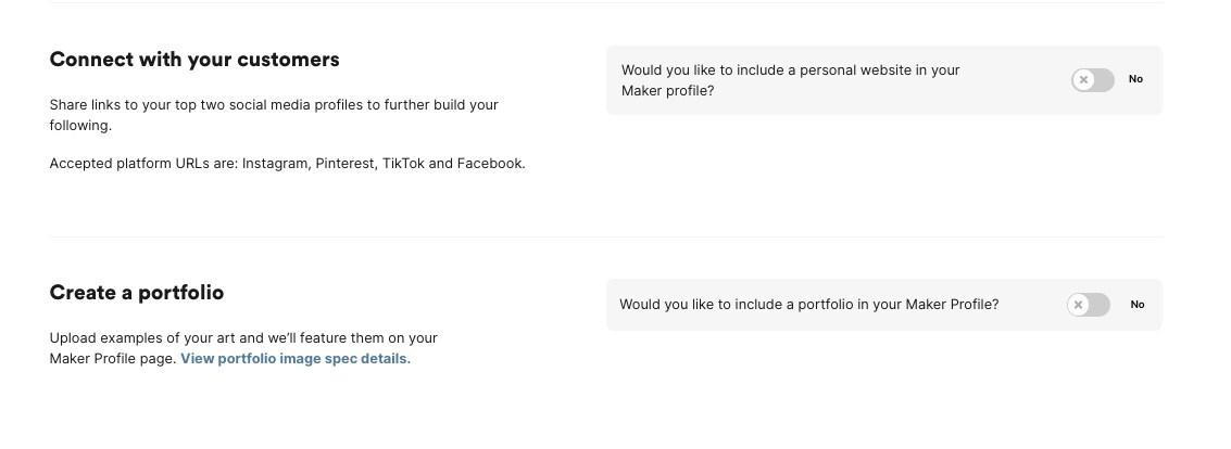 Store Making Profilt How to Open and Set Up a MakerPlace Store - Seller Support