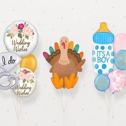 assortment of balloons