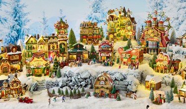 Lemax Christmas village figurines