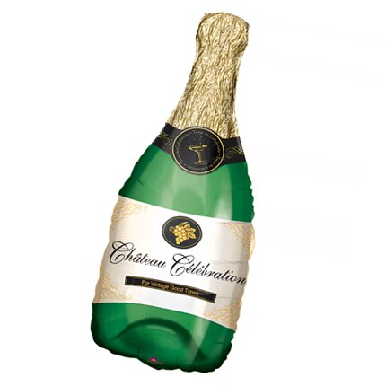 cheers themed helium filled birthday balloons