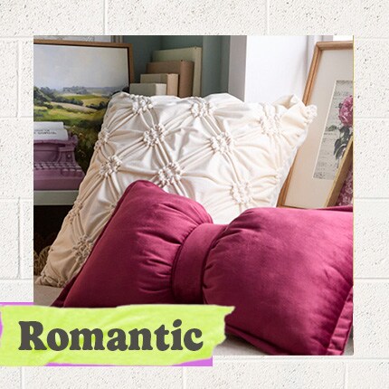 Blush Romance decor collection