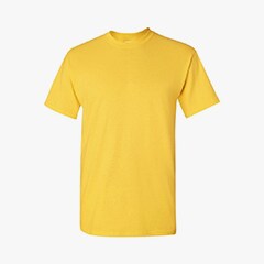 yellow t-shirt