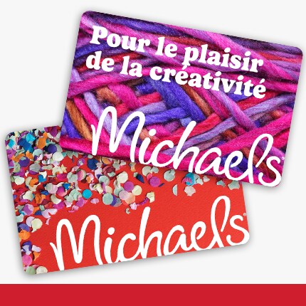 deux cartes-cadeaux Michaels