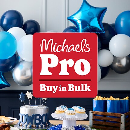 party with michaels pro bulk logo