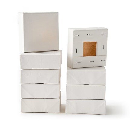 9 Pack Level 1 4" x 4" Deco Canvas