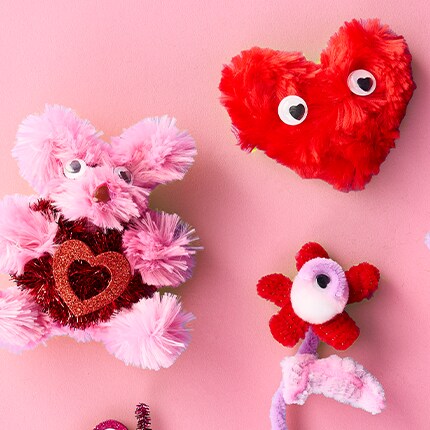 Kids valentine's craft basics