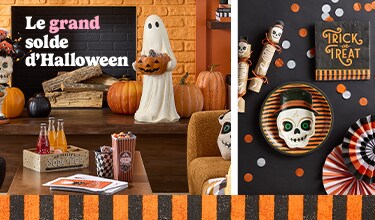 Halloween decor, and halloween christmas tree in black and pink ornaments
