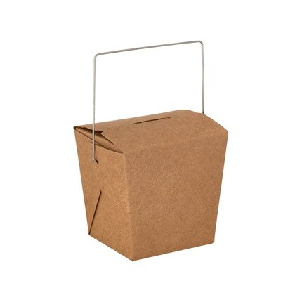 brown take out box