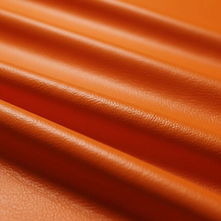orange vinyl fabric