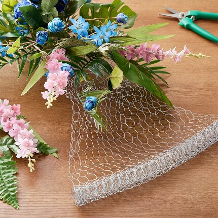 Stems in a clear vase