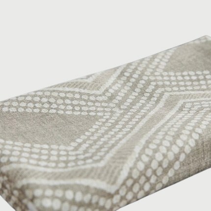 other natural fabrics Linen fabric with patten