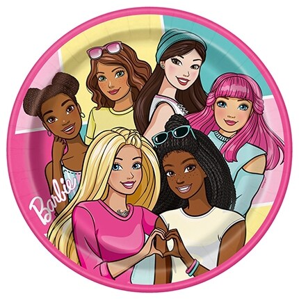 Barbie party plate