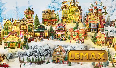 Christmas Lemax display