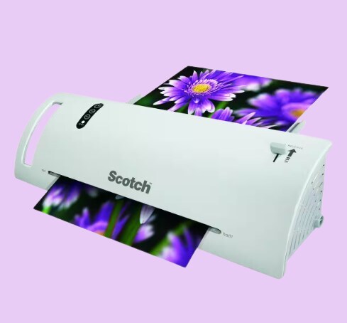 Scotch™ Thermal Laminator non a purple background 