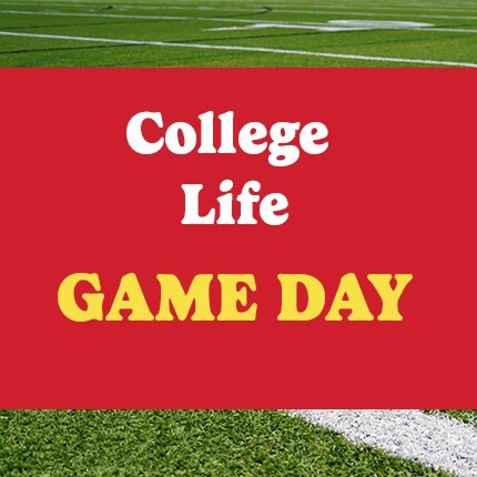college life game day party 