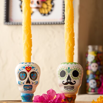 Day of the Dead candles