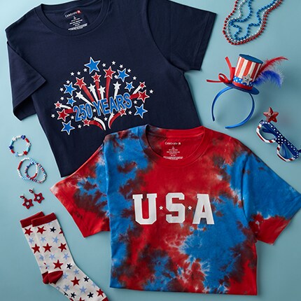 Red, White & Blue Wearables