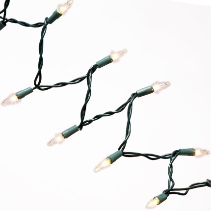 warm white string lights