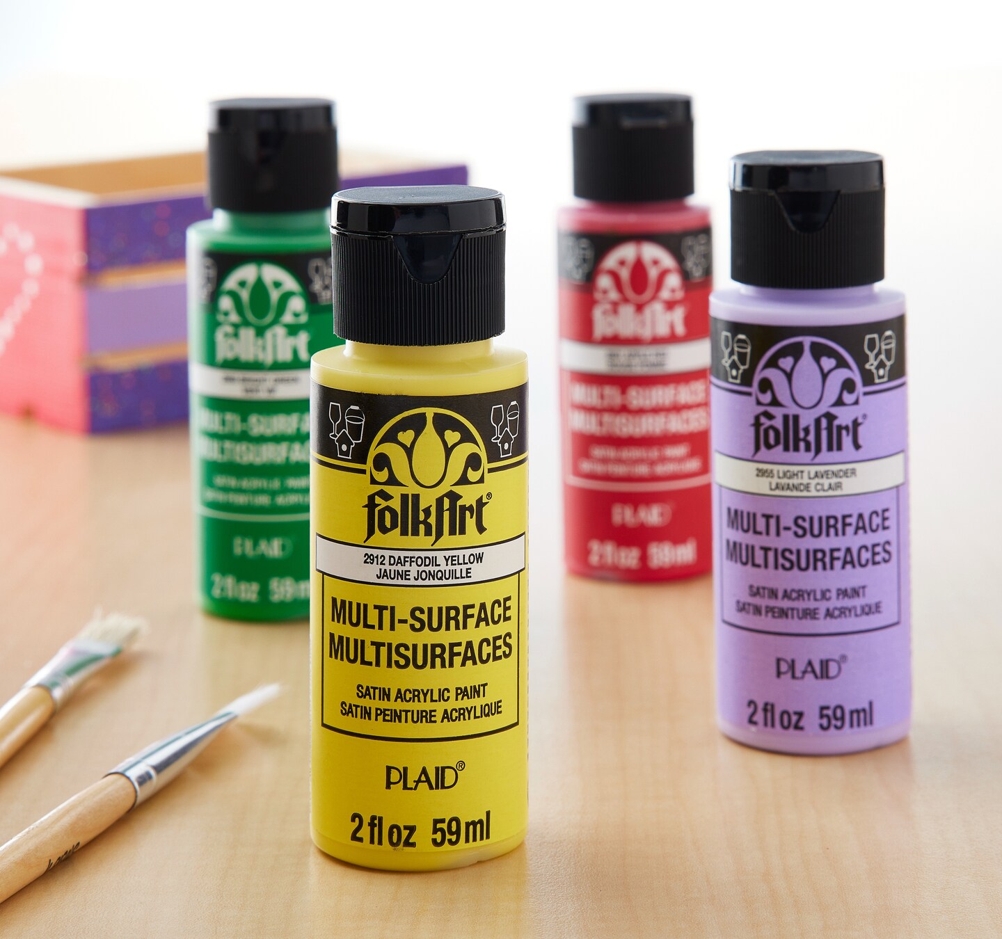 FolkArt® Basics Multi-Surface Acrylic Paint