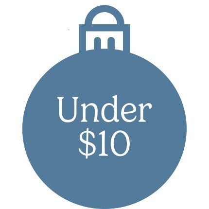 MakerPlace by Michaels Blue shopping-bag icon on a white background reads “Under $10,” highlighting an affordable price point in a clean, simple retail graphic.