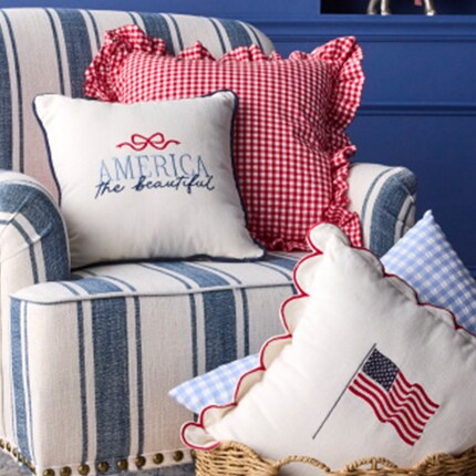 Stars & stripes party tableware