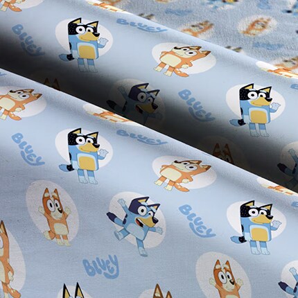 Bluey fabric