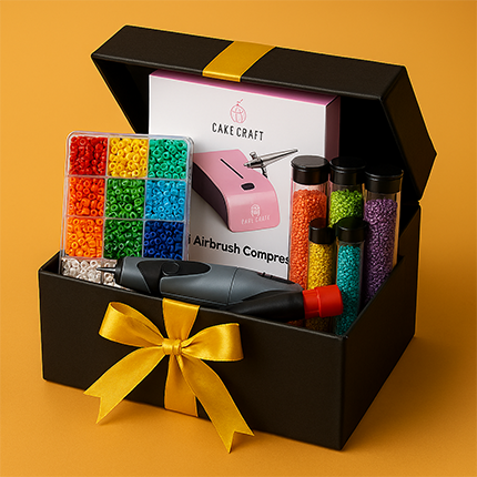 Black and gold gift box jewelry gifts